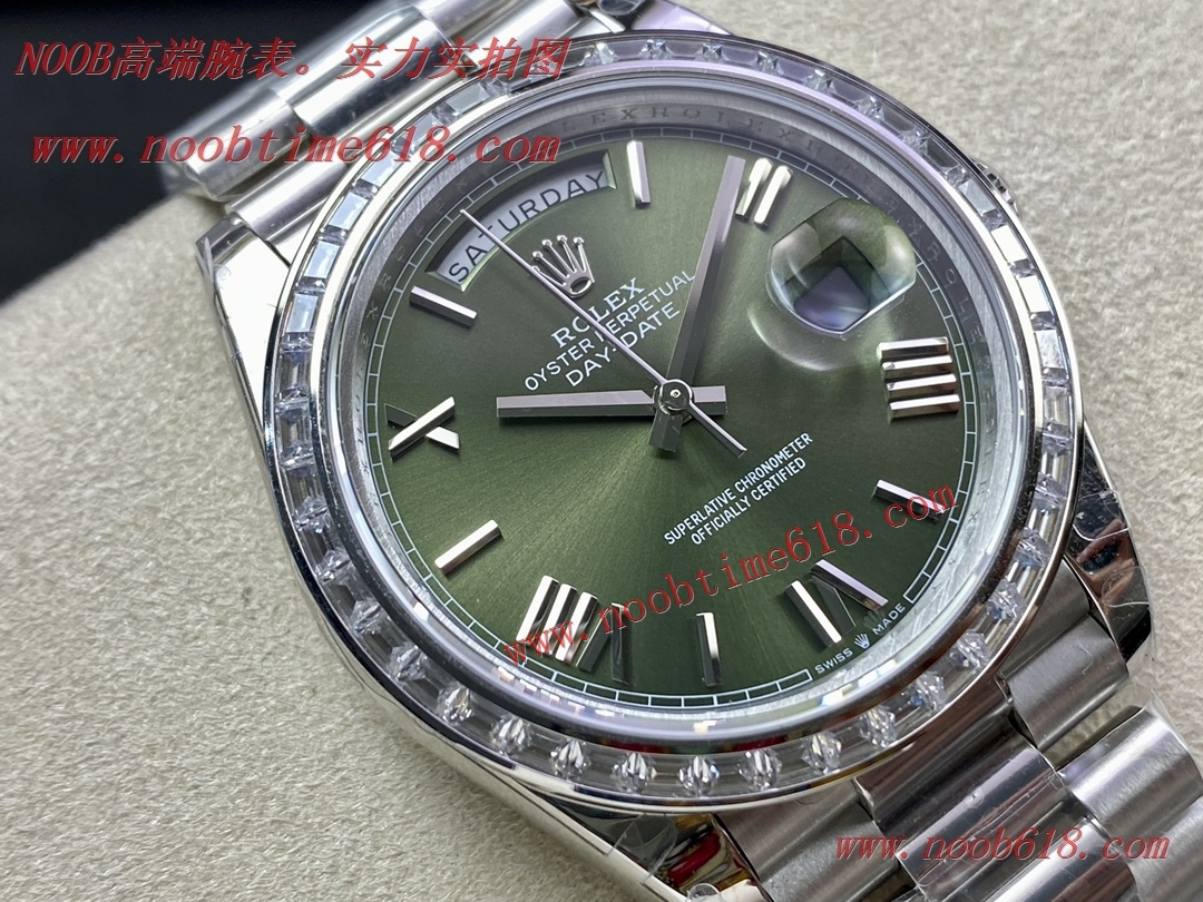 仿錶代理,BP factory rolex Datejust watch勞力士方鑽圈星期日志型雙日曆40mm 可選2836與3255機芯一比一複刻手錶