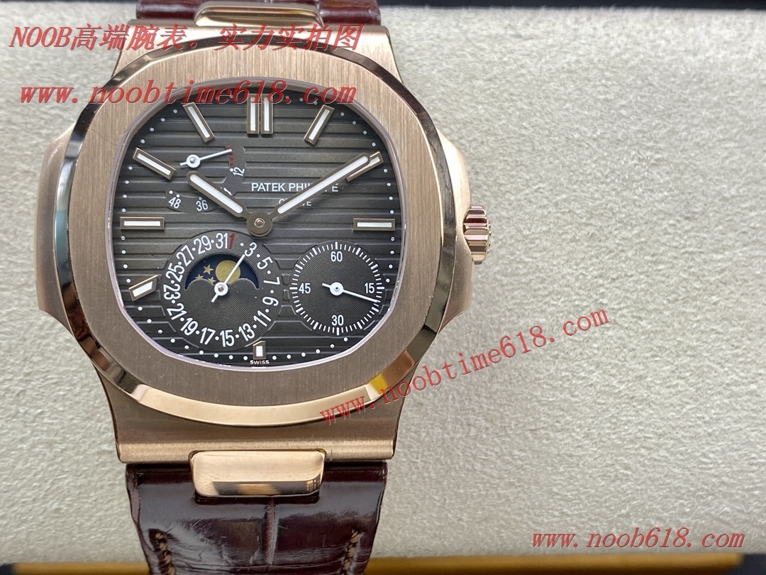 手錶貨源,批發代發手錶,ZF factory 百達翡麗5712玫瑰金一比一複刻手錶