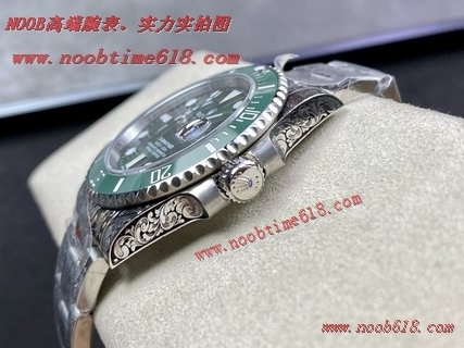 雕刻手錶,N廠手錶,香港仿錶,勞力士經典雕刻水鬼改裝仿錶