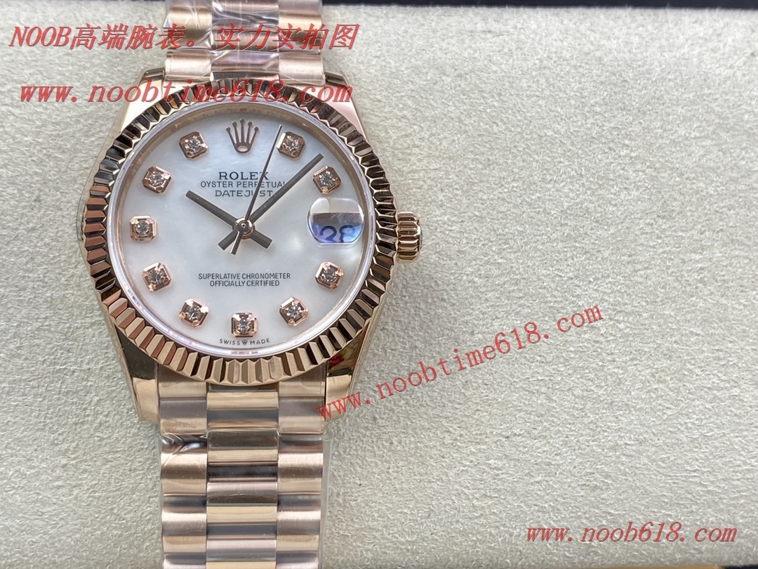 NOOB廠手錶官方旗航店,N廠,N廠手錶,WF勞力士Rolex女款蠔式日誌型腕表31mm仿錶
