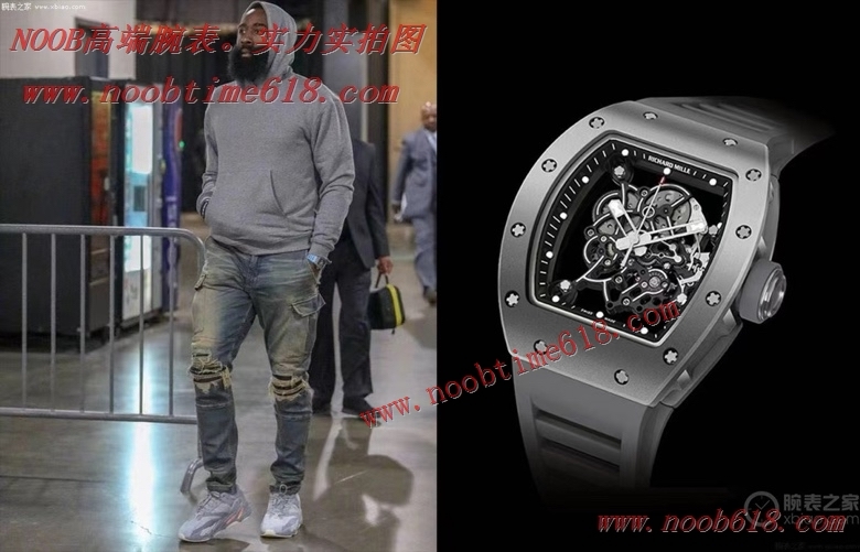 最逼真的理查德米勒RM055,BBR factory新品超級頂配理查德米勒RM055一體機芯仿錶
