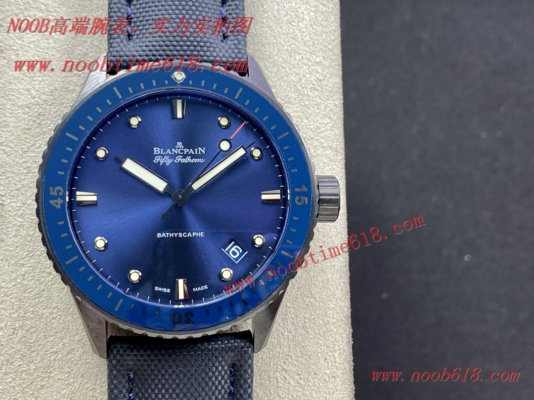臺灣仿錶,香港仿錶,GF 寶珀藍面五十尋43.6mm男表仿錶