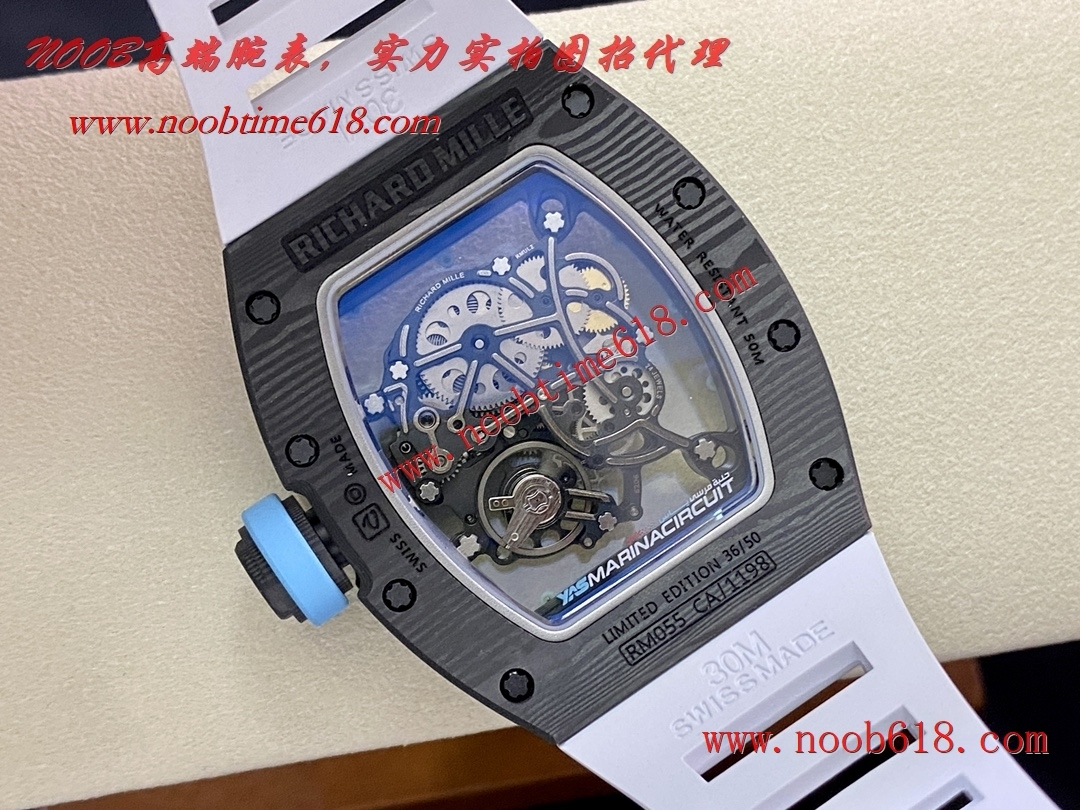 最頂級的理查德米勒,仿得最真的理查德米勒,FAKE ROLEX,頂級仿錶,N廠手錶,香港仿錶,BBR facfactory理查德米勒RM055一體機芯超輕NTPT全碳纖維腕表瑞士仿錶