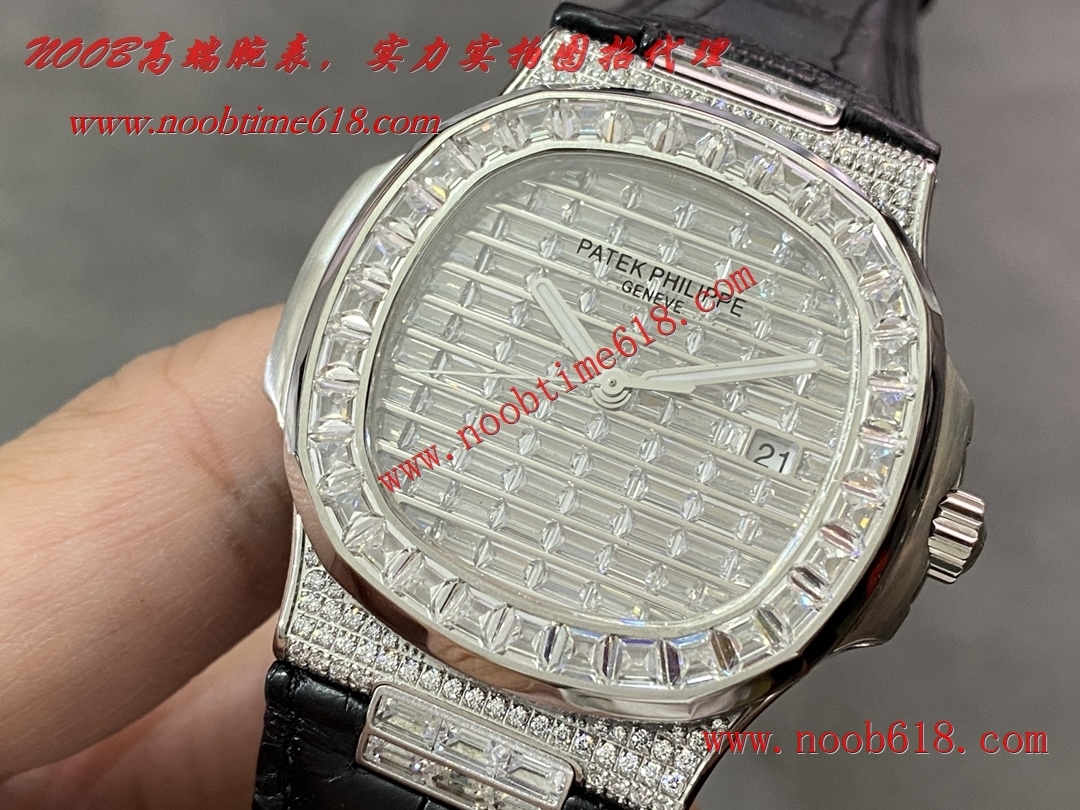 滿鑽石百達翡麗5711仿表FAKE ROLEX,仿錶,N廠手錶,香港仿錶