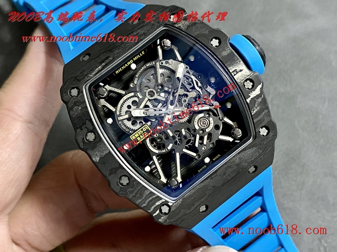 改装精仿手表,理查德RM35一體機芯5點位飛輪能轉的一體機一比一複刻手錶