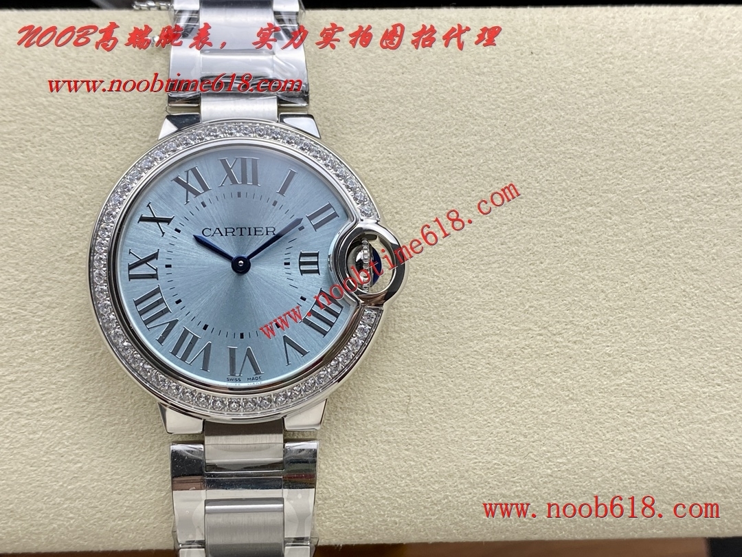 一比一複刻手錶,3K factory 卡地亚蓝气球33mm石英款批發代發手錶