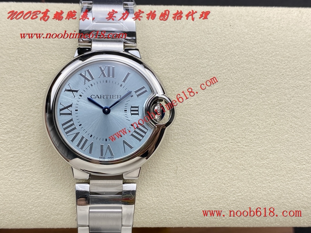 複刻手錶,3K factory 卡地亚蓝气球33mm石英款批發代發手錶