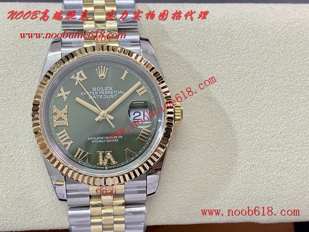 香港臺灣瑞士仿錶,GMF工厂劳力士日志型36mm3235机芯904钢一比一複刻手錶