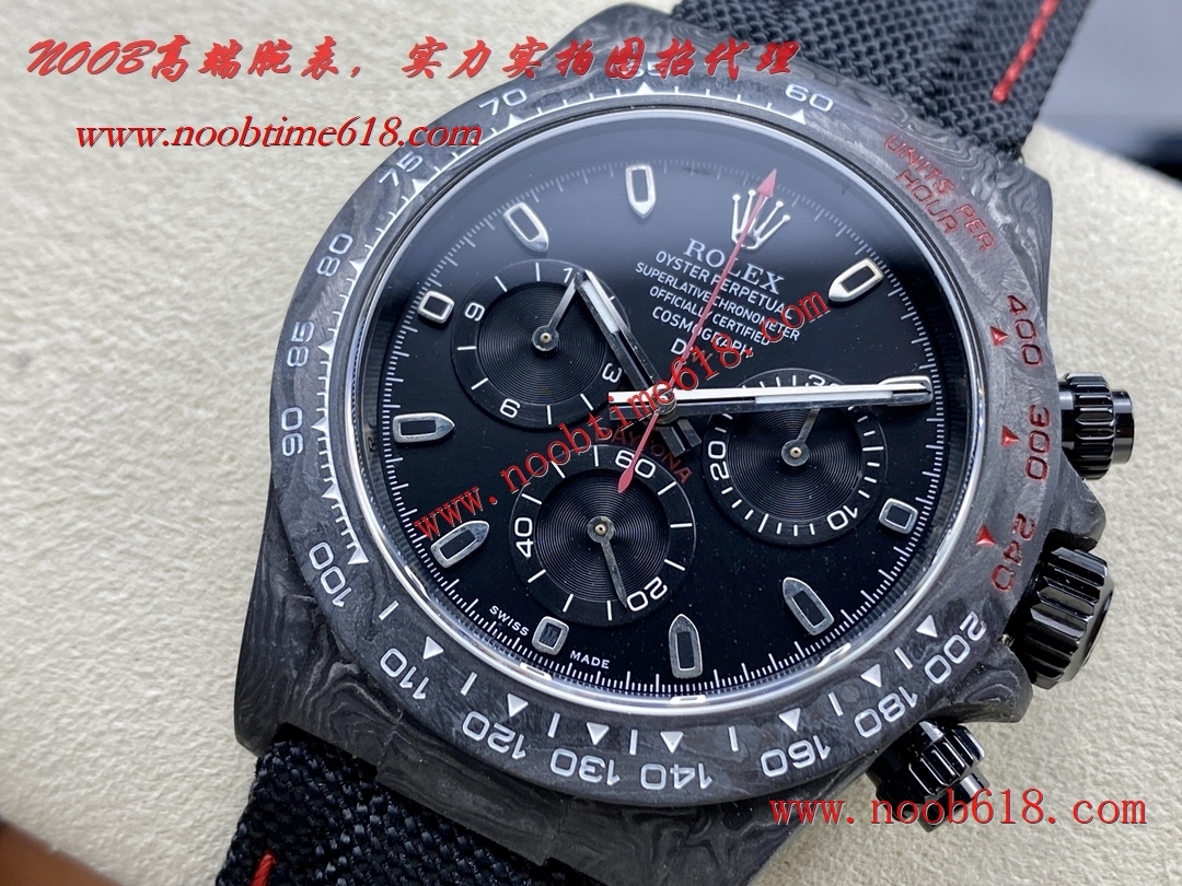 NOOB廠手錶官方旗航店,N廠,N4130劳力士 碳纤维迪通拿4130机芯一比一複刻手錶