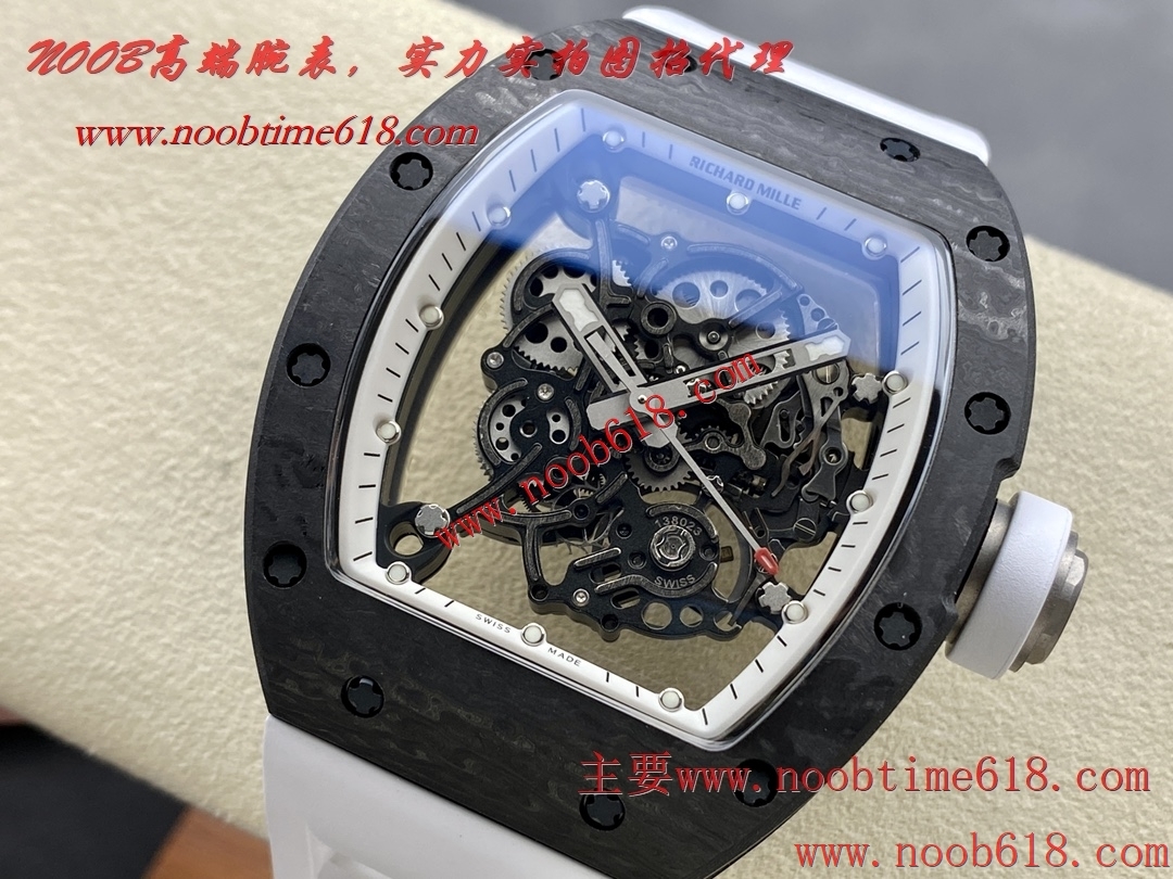BBR factory理查德米勒超輕NTPT全碳纖維腕表RM055一體機芯仿錶