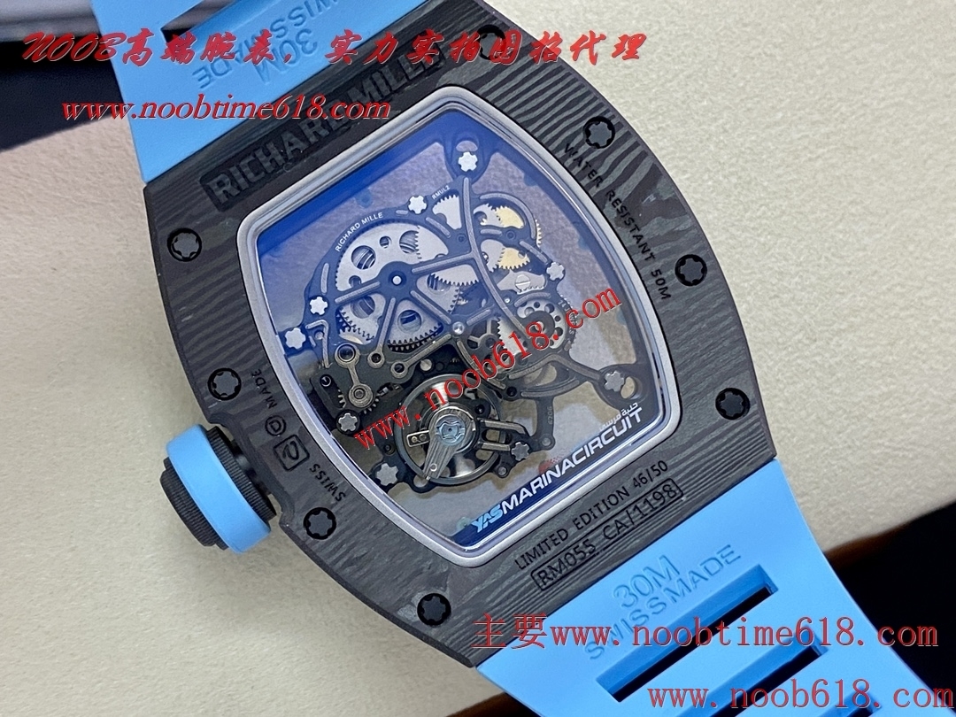 仿錶,BBR factory理查德米勒超輕NTPT全碳纖維腕表RM055一體機芯仿錶