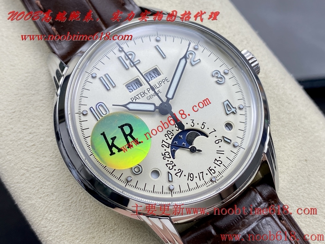 香港仿錶,KR工廠耗時三年頂級經典百達翡麗5320G-001超級複雜功能時計40毫米仿錶