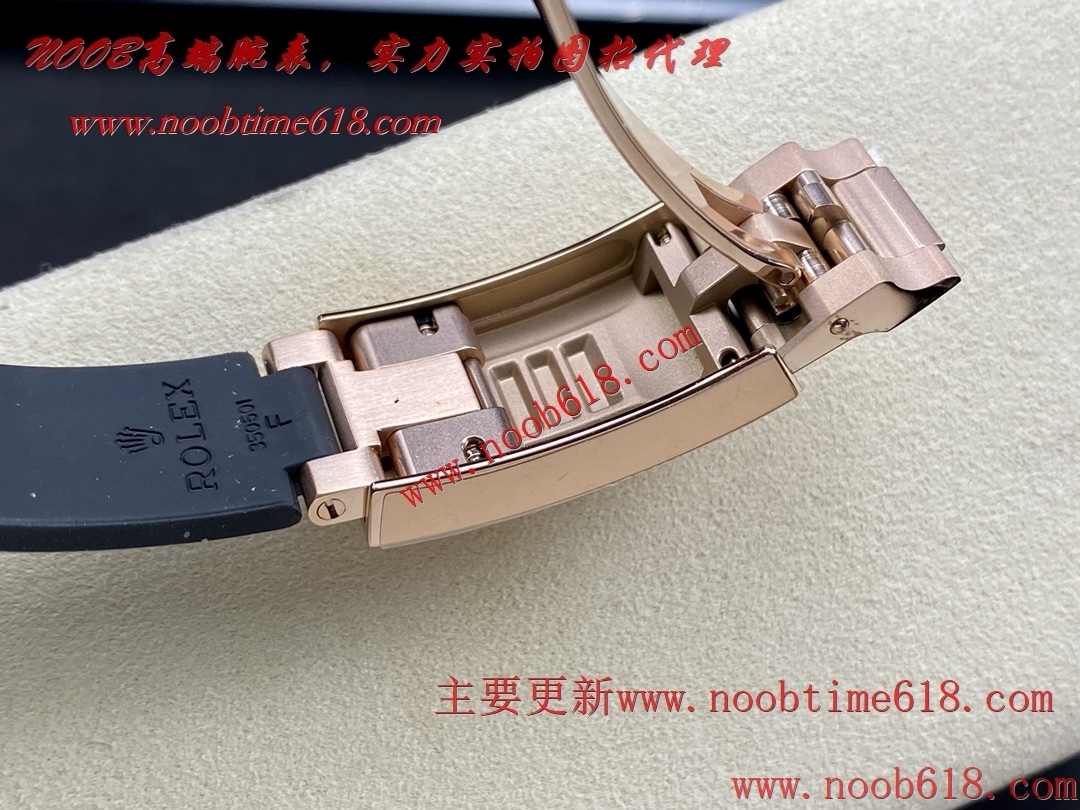 香港仿錶,VS工廠勞力士 遊艇名仕YACHT-MASTER金玫遊艇40mm搭載3135機芯精仿錶