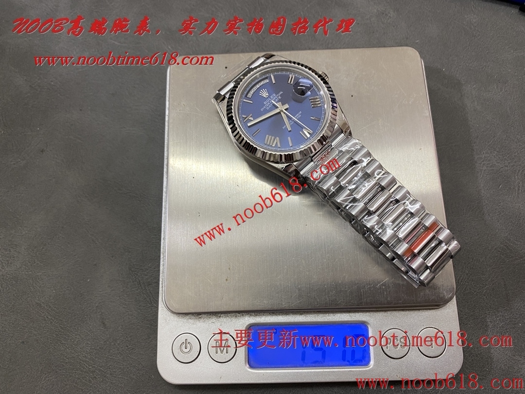 Cocp WATCH gm factory ROLEX GMF v2 40dd 勞力士鎢鋼配重版本星期日志3235機芯40mm配重版本實拍仿錶